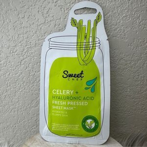 $3 🌙 Sweet Chef Celery‎ + Hyaluronic PLUMPING SHEET MASK 🆕